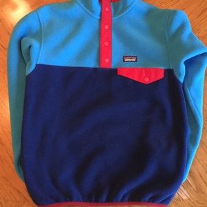 PATAGONIA BOYS’ BLOCKED PULLOVER
